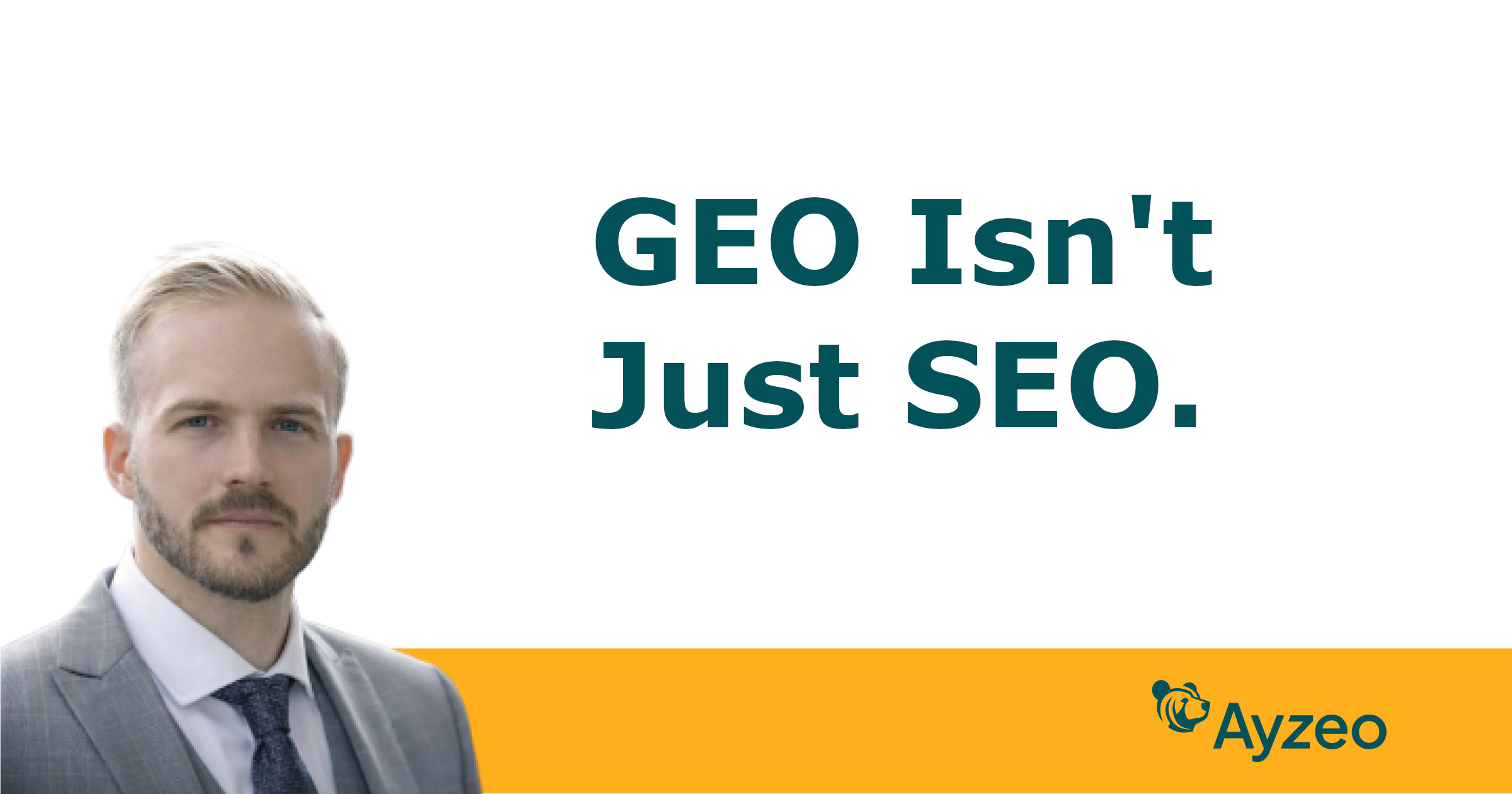 Google Says "GEO Is Just SEO." The Data From Every Other Platform Says Otherwise.